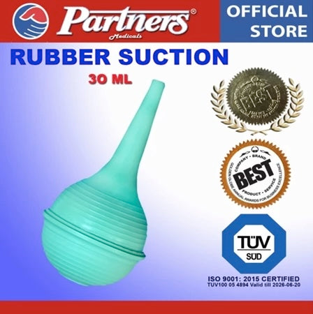 Partners Rubber Suction Ear Syringe – Partners Medical Philippines