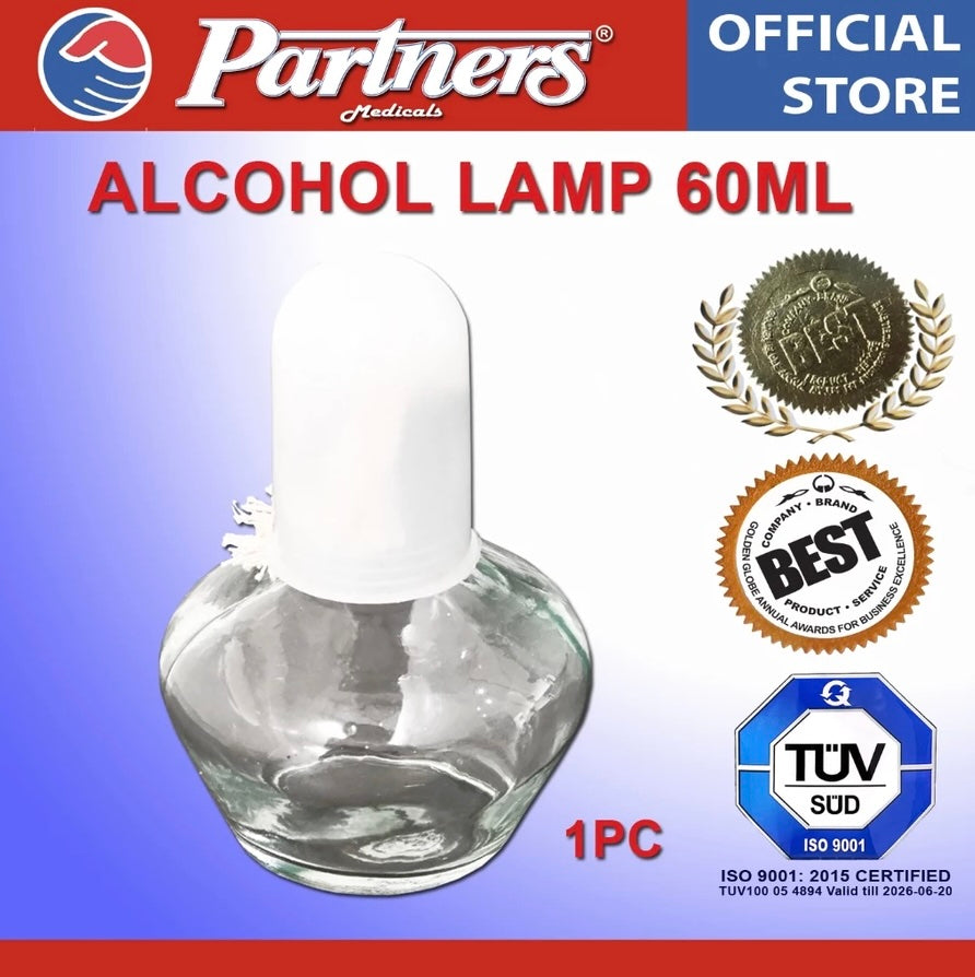 PARTNERS Alcohol Lamp 60 ml (1 piece) – Partners Medical Philippines