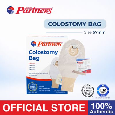 Partners Colostomy Bag 57mm (1 Set)