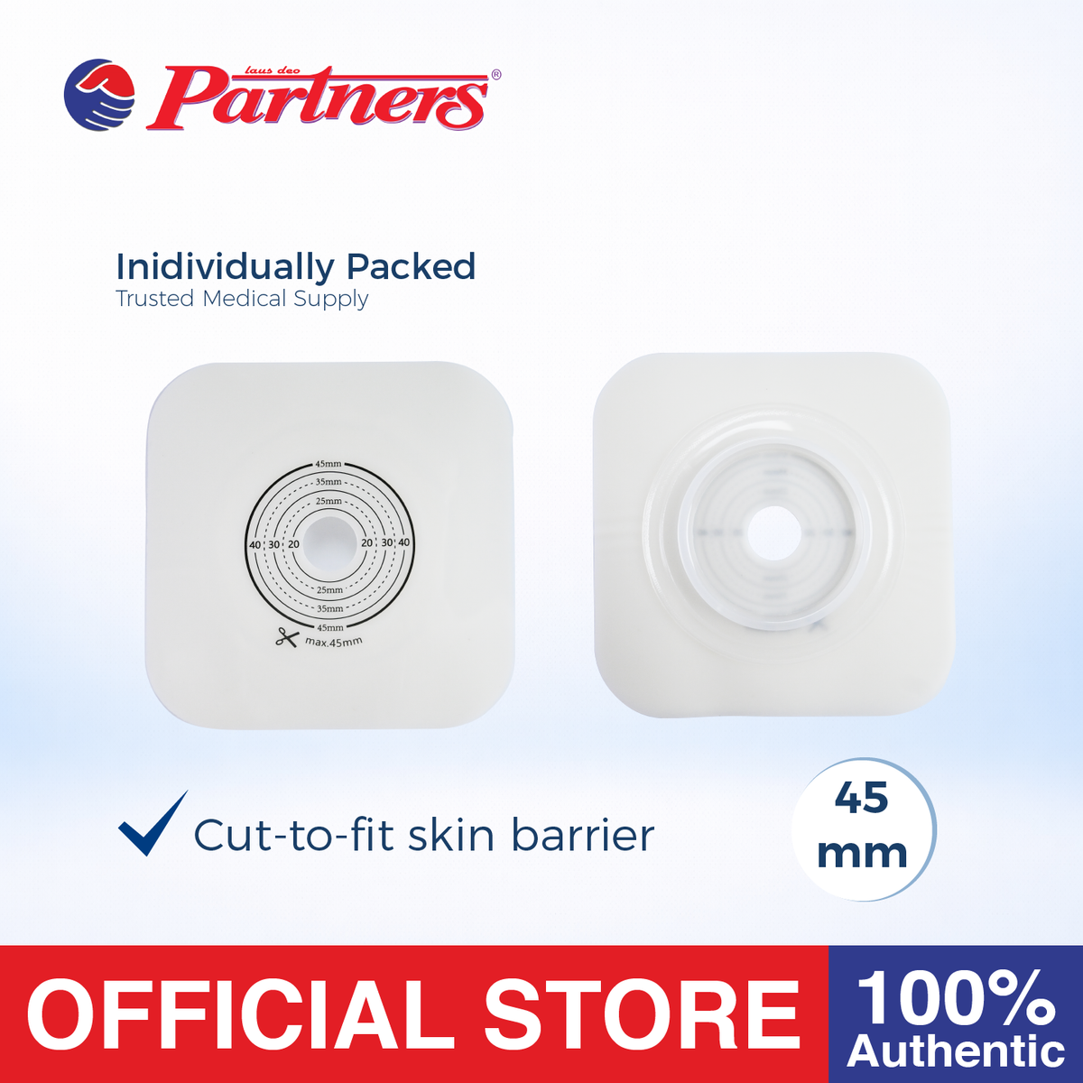 Partners Colostomy Bag 45 mm (1 Set)