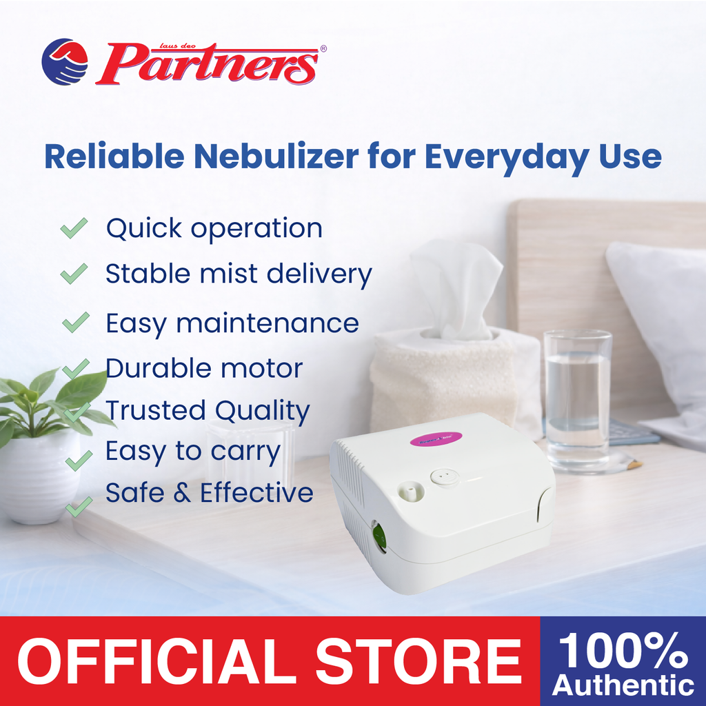 SuperAble Compressor Nebulizer Piston with 1pc Nebulizer Kit, 1pc Nebulizer Mask Adult & 1pc Nebulizer