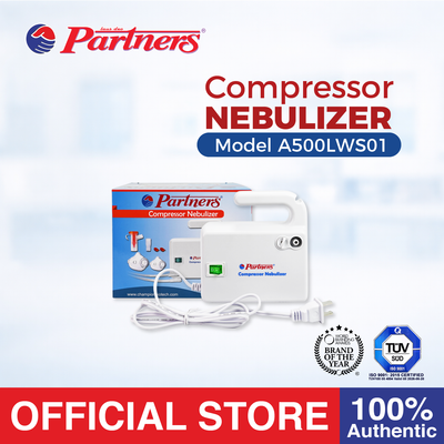 Partners Compressor Nebulizer model: A500LWD01 with Complete accessories
