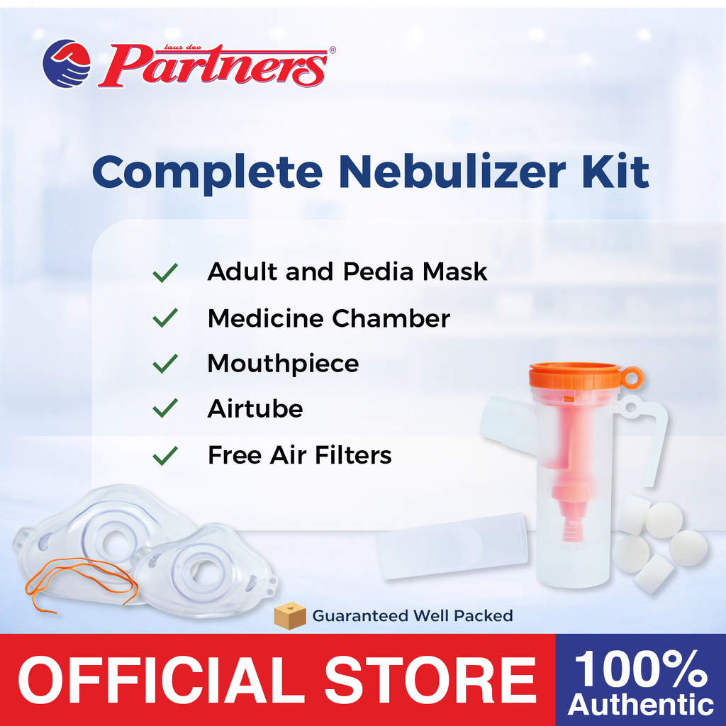 Partners Compressor Nebulizer model: A500LWD01 with Complete accessories