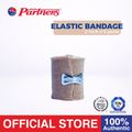 Partners Elastic Bandage 2 inch x 5 yards (High Elasticity) with Hook Closure