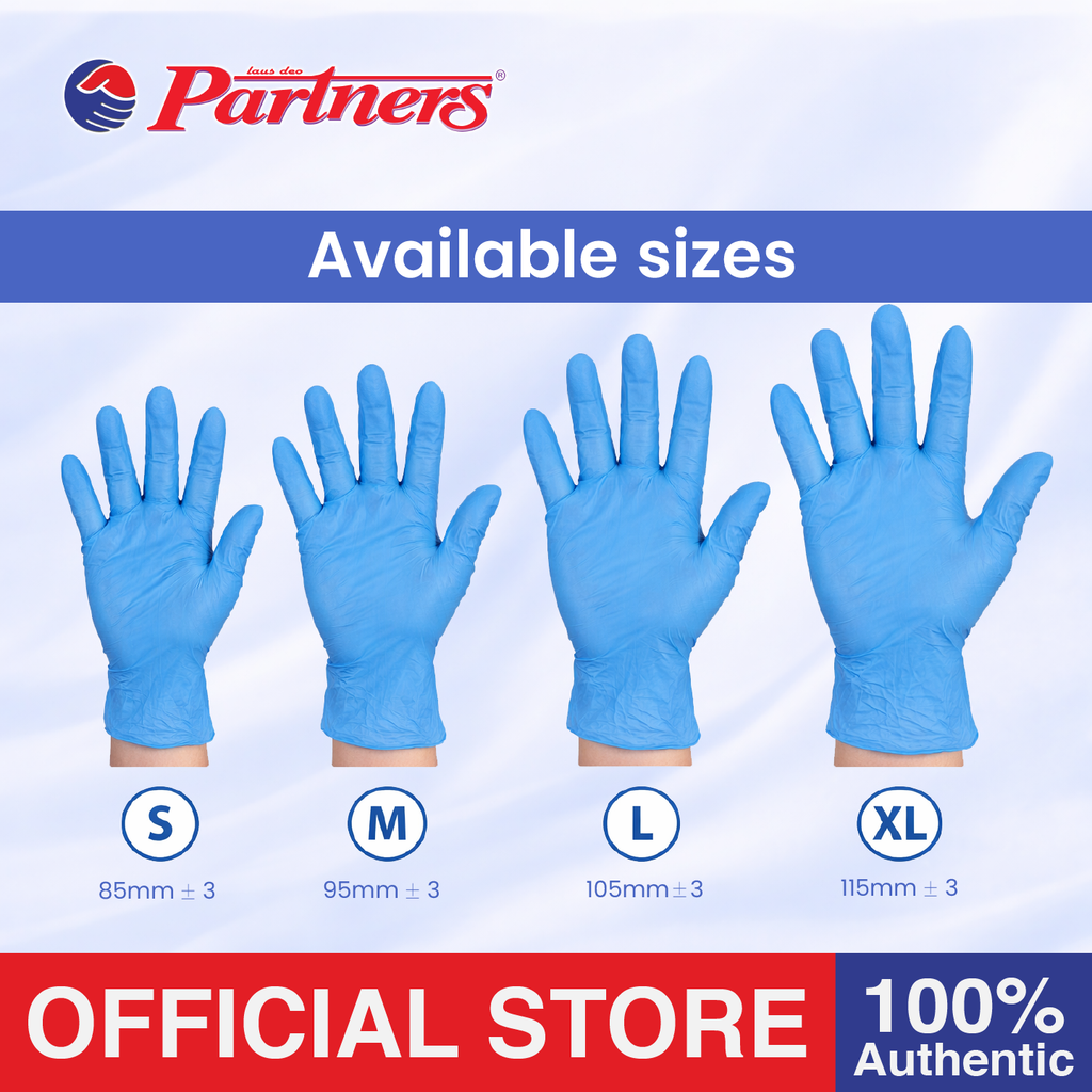 Partners Nitrile Examination Gloves