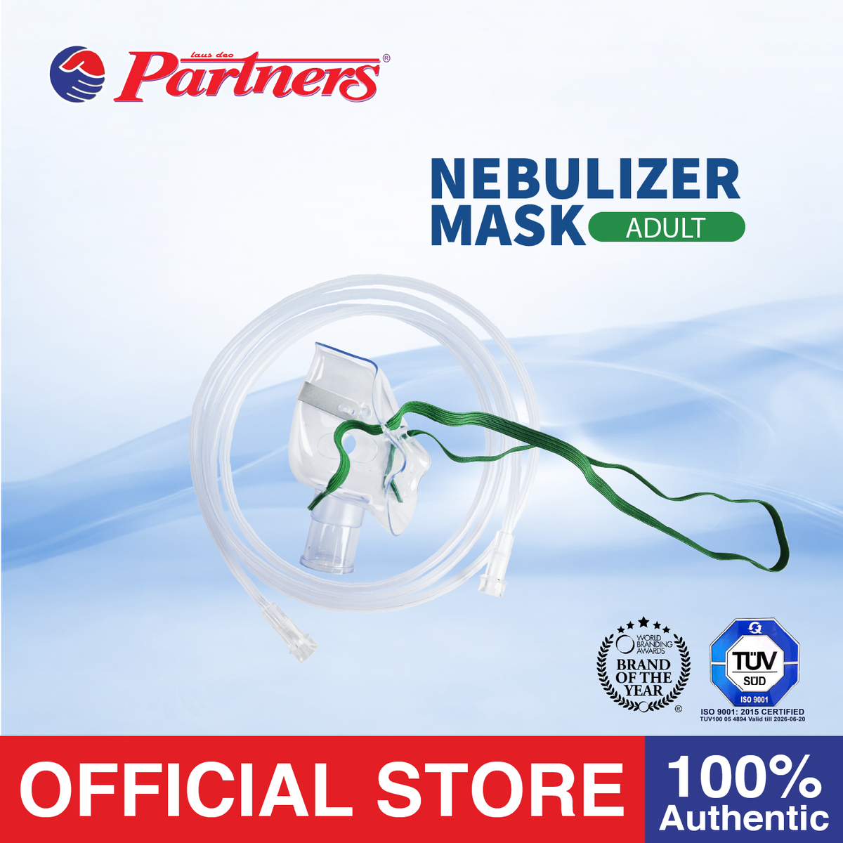 Partners Nebulizer Kit with Mask Adult