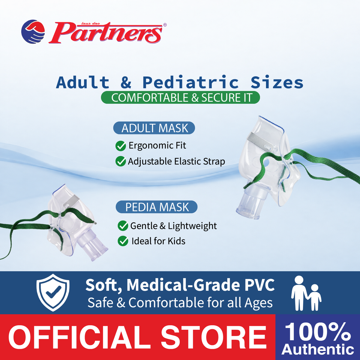 Partners Nebulizer Kit with Mask Adult