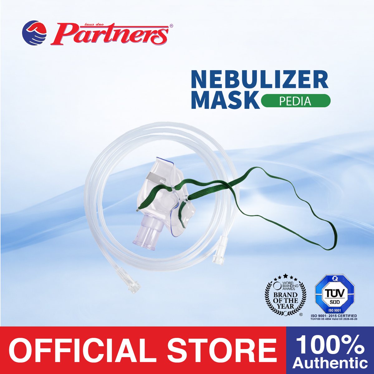 Partners Nebulizer Kit with Mask Pedia