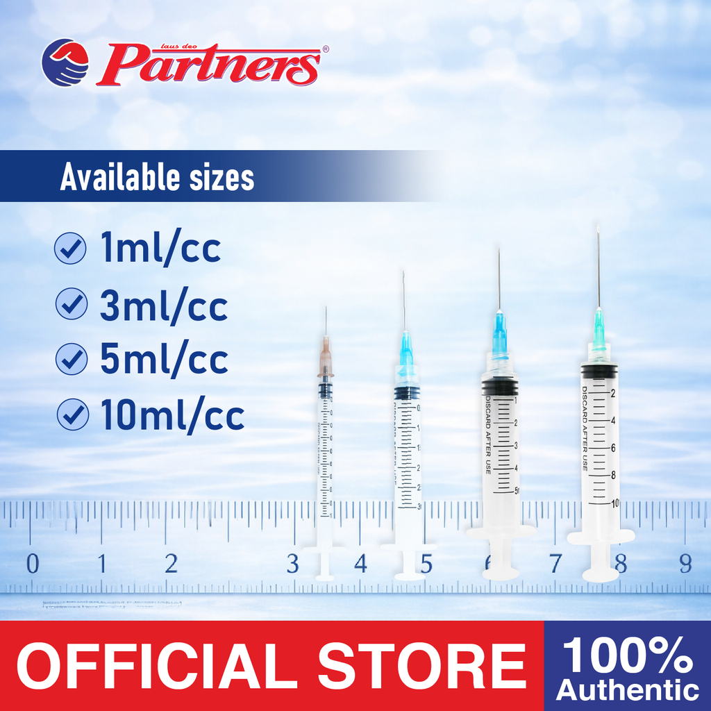Partners Disposable Syringe - 1 pc