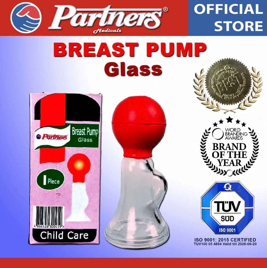 Partners Breast Pump Glass