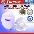 Partners CPR Mask with Hard Plastic Case and Instruction Manual 1 Piece