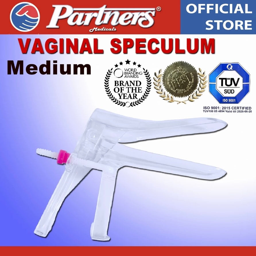 Partners Vaginal Speculum (MEDIUM) - 1 piece