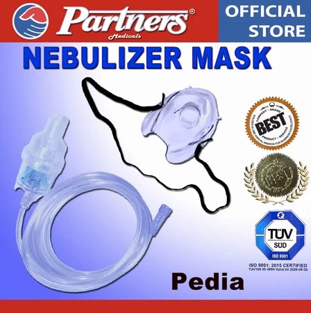 Partners Nebulizer Kit with Mask Pedia