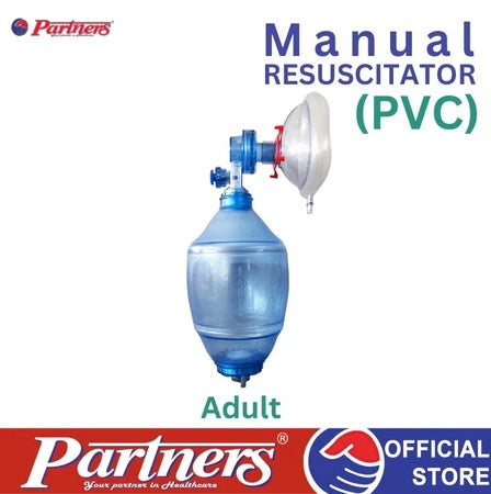 Partners Manual Resuscitator Adult PVC