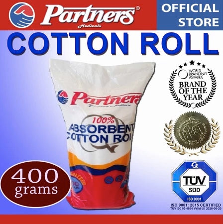 Partners Cotton Roll 400 G