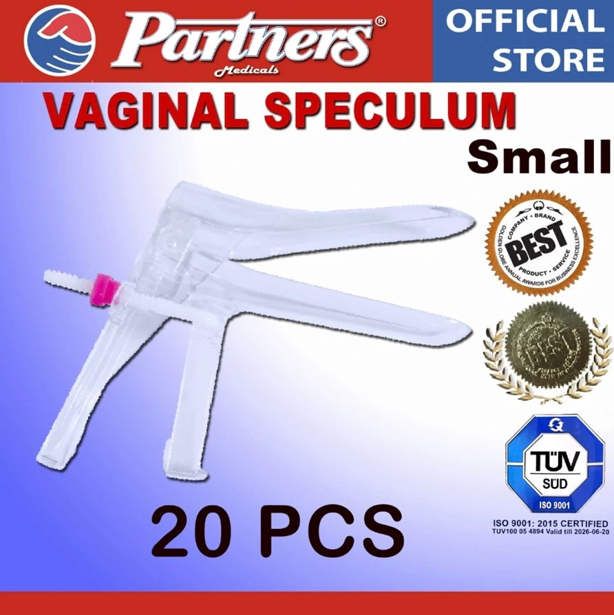 Partners Vaginal Speculum (SMALL) - 20 pieces
